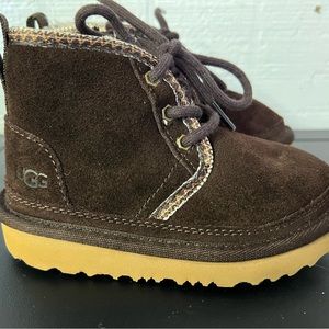 Ugg Brand Toddler Neumel II Tasman in Coffee Bean